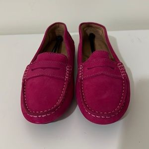 G.H. BASS WOMENS DYLAN SUEDE DRIVER Size 6